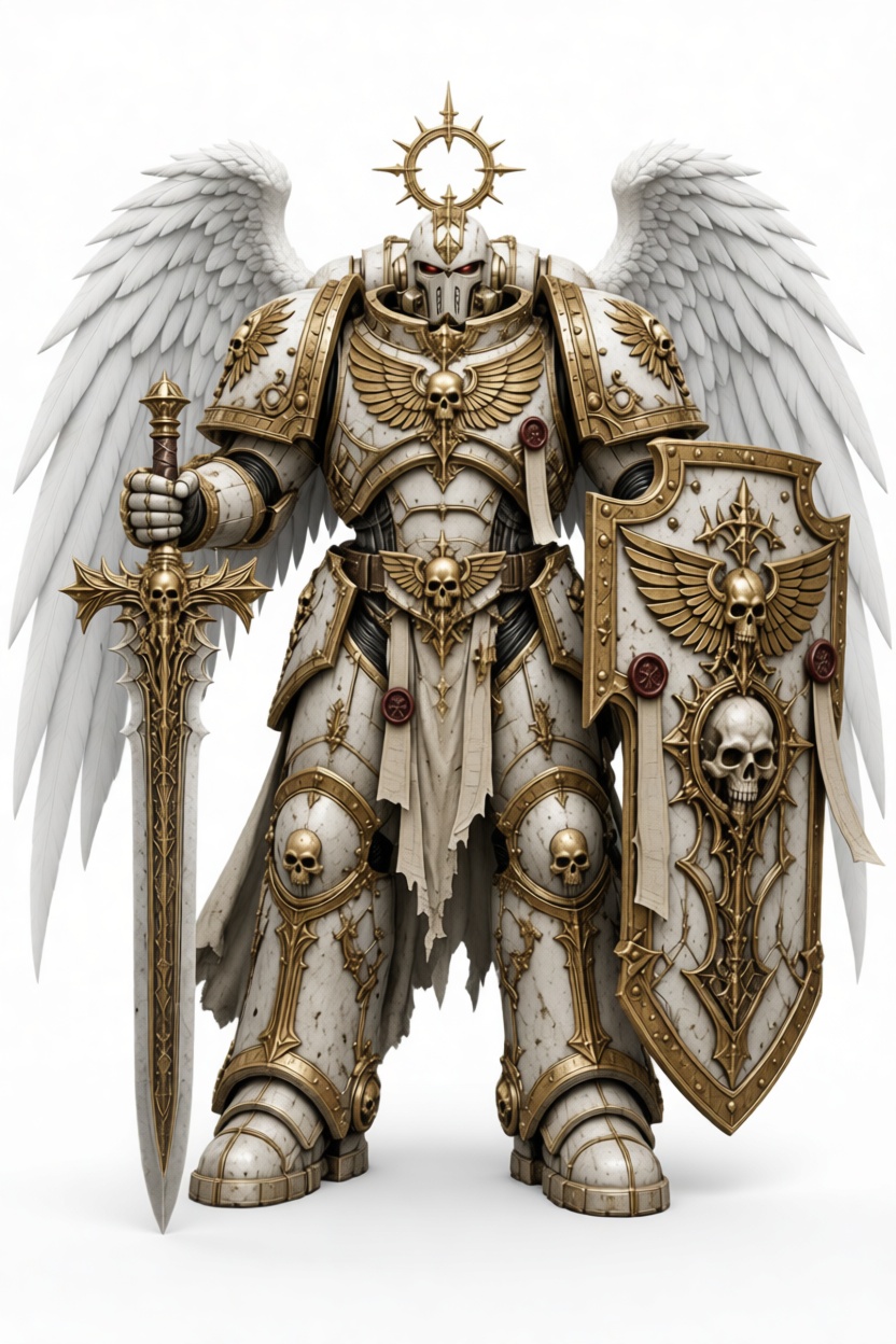 Warhammer Custodes Guardian Figurine free 3D printable STL