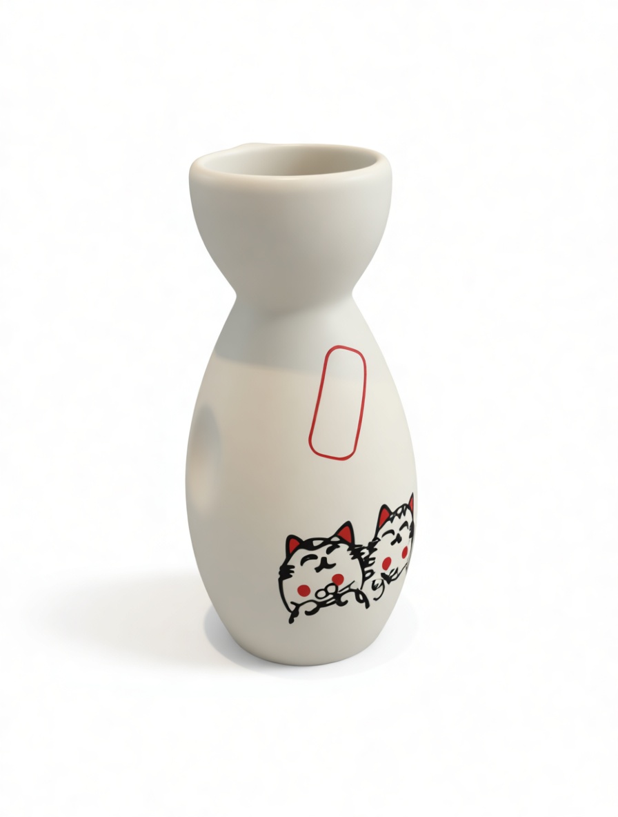 Maneki Neko Vase free 3D printable STL