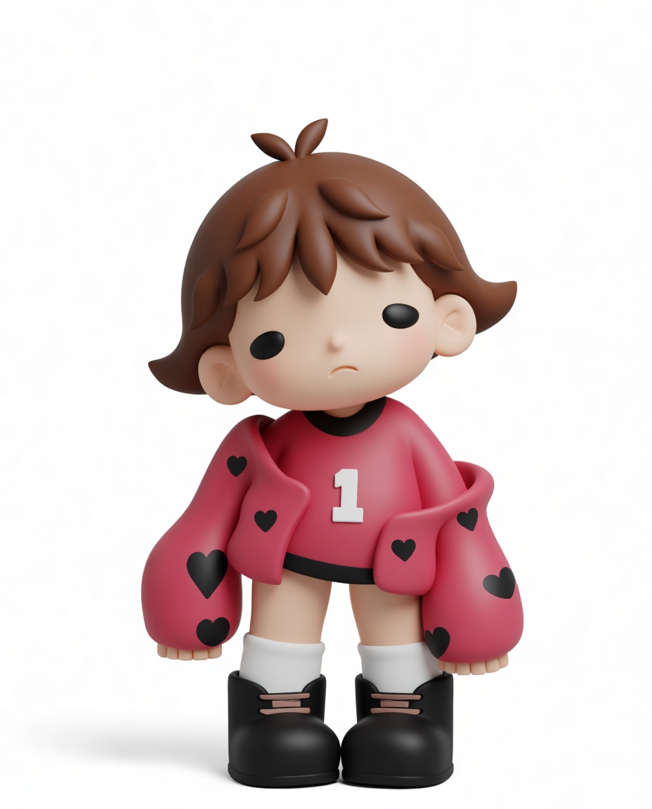 Sad Boy Figurine - Free 3D Printable STL File