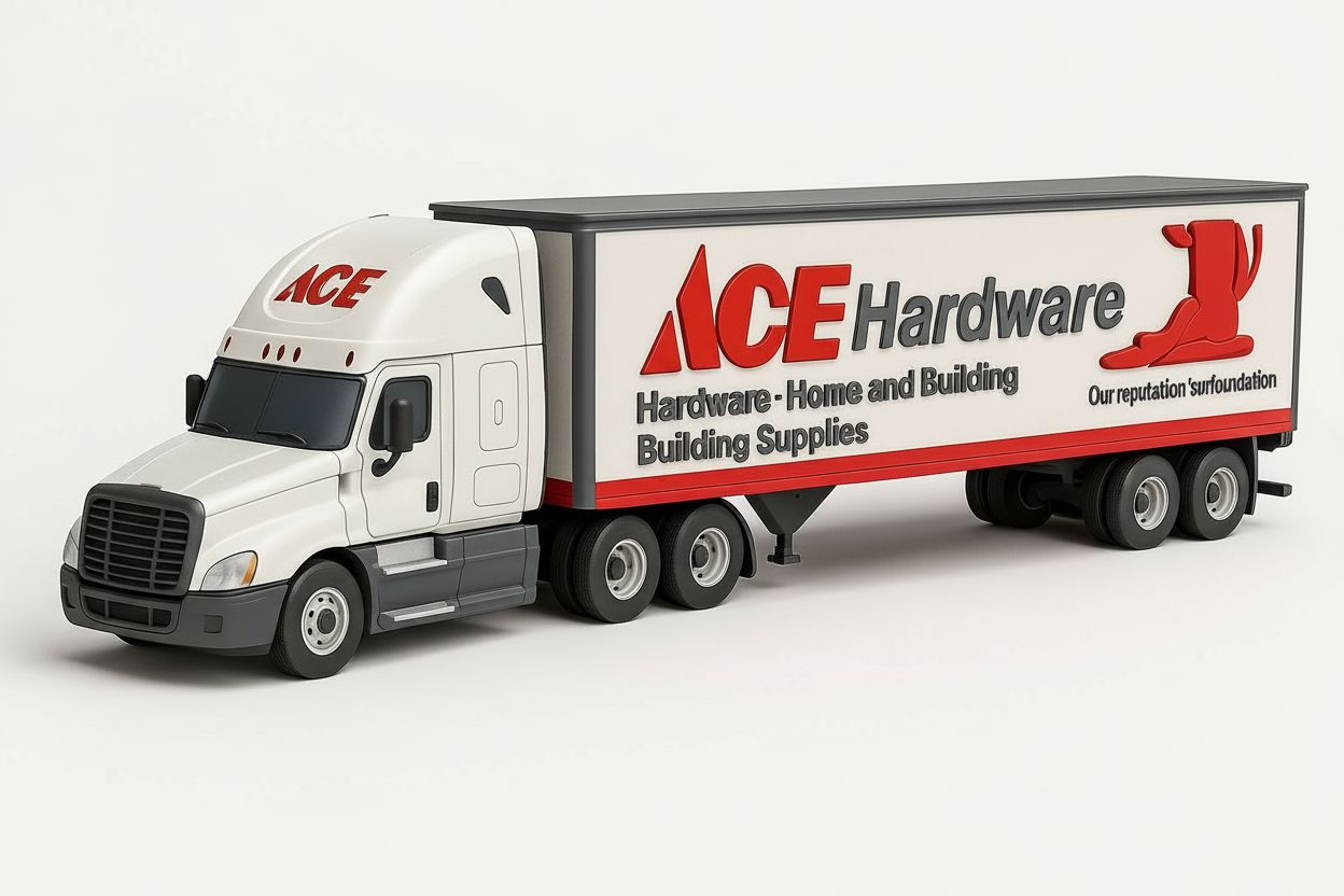 ACE Hardware Truck Model free 3D printable STL