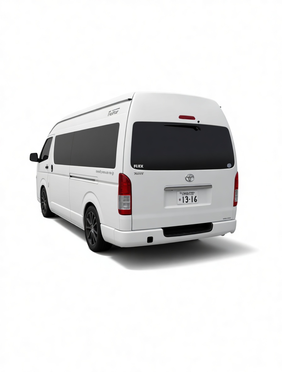 Toyota Hiace Van Model free 3D printable STL