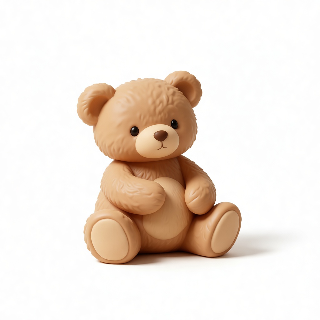 Classic Teddy Bear Figurine free 3D printable STL