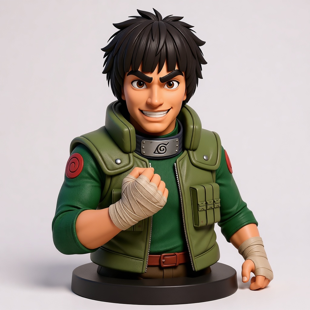 Iruka Umino Bust free 3D printable STL