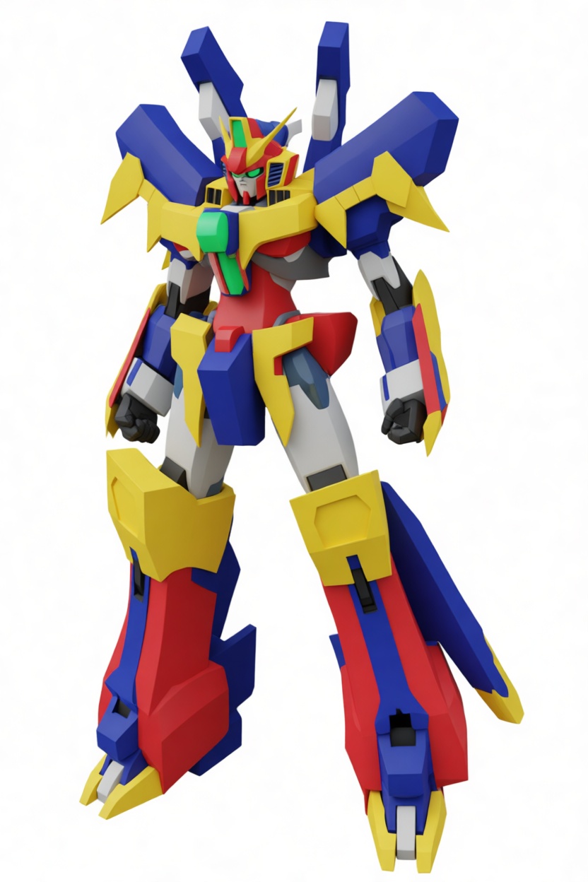 Gurren Lagann Mecha Model free 3D printable STL