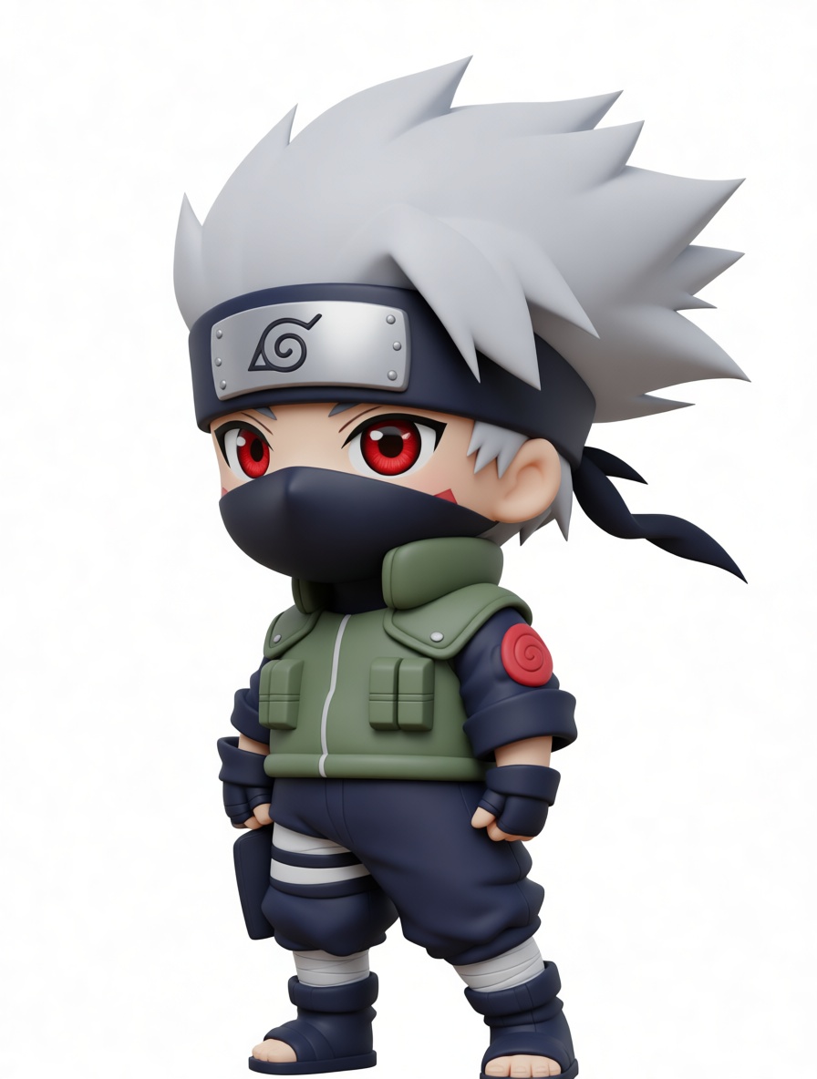 Kakashi Hatake Figurine free 3D printable STL