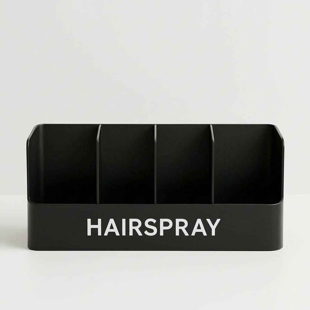 Modern Hair Spray Organizer free 3D printable STL