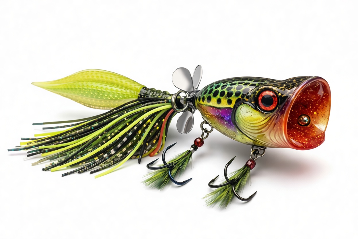 Frog Lure Fishing Bait free 3D printable STL