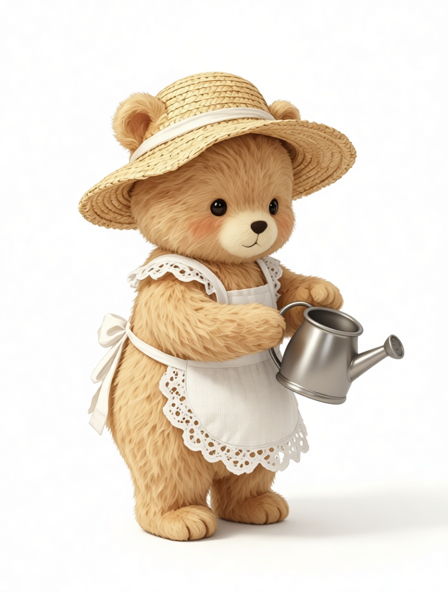 Teddy Bear Figurine free 3D printable STL