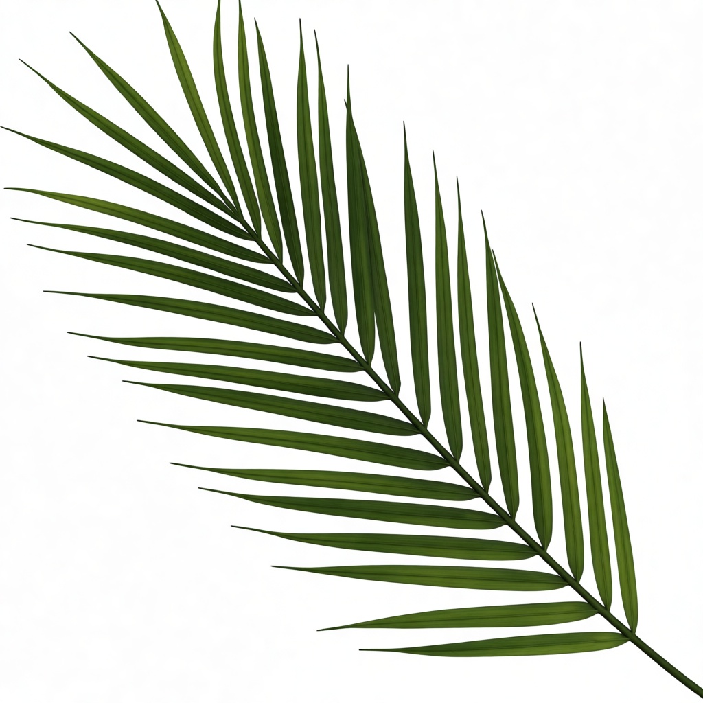 Palm Leaf Model free 3D printable STL