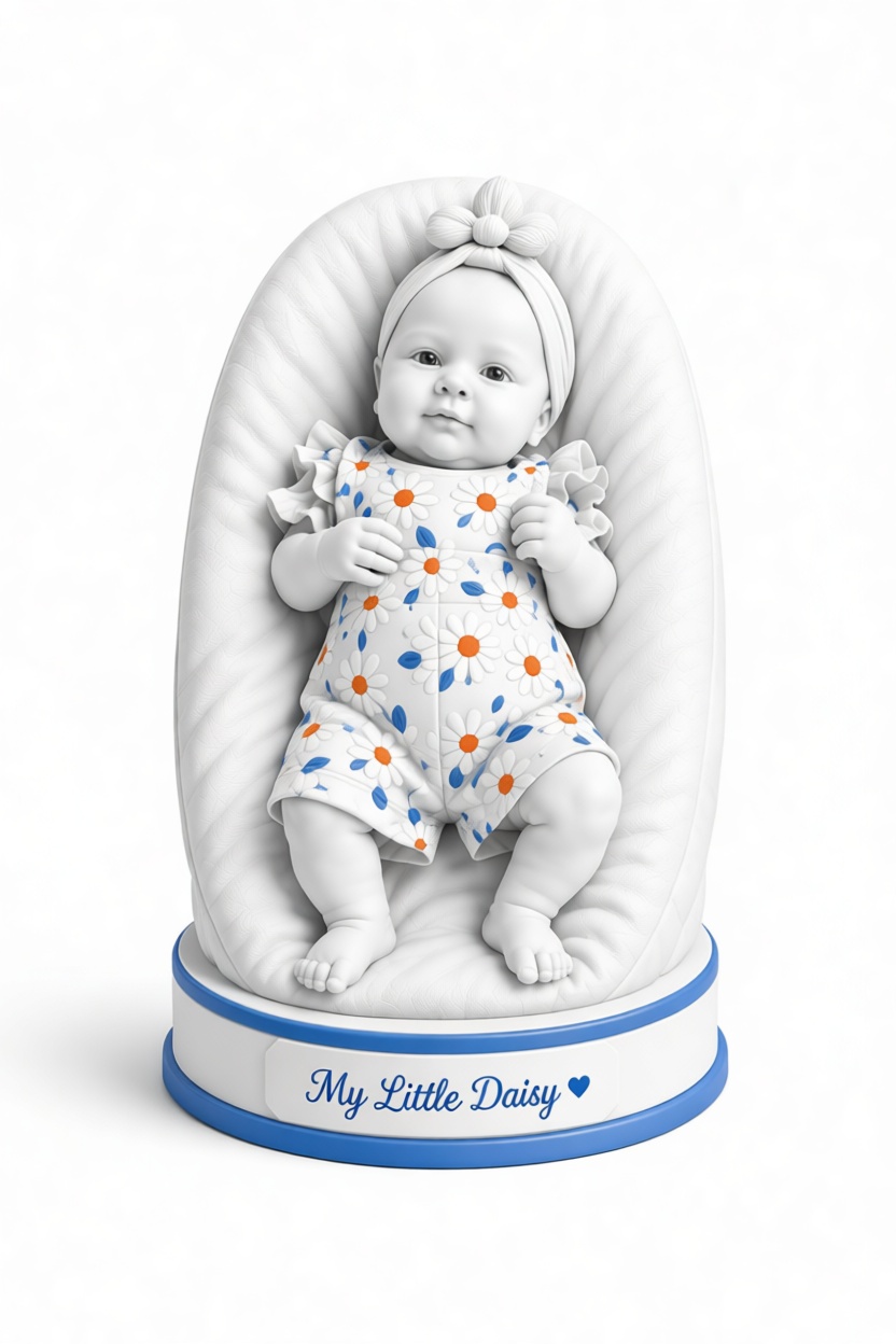 My Little Daisy Figurine free 3D printable STL
