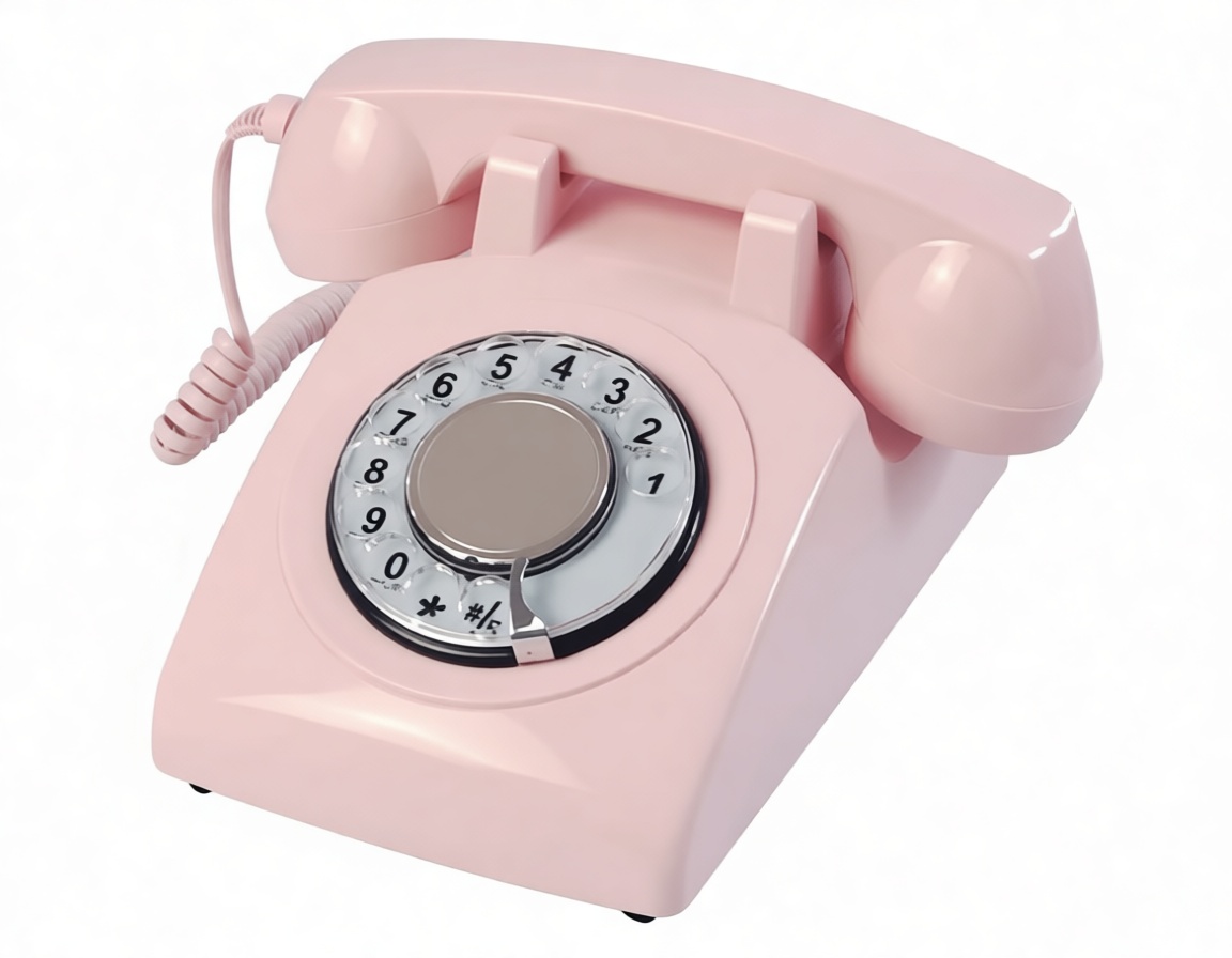 Rotary Dial Phone Model free 3D printable STL