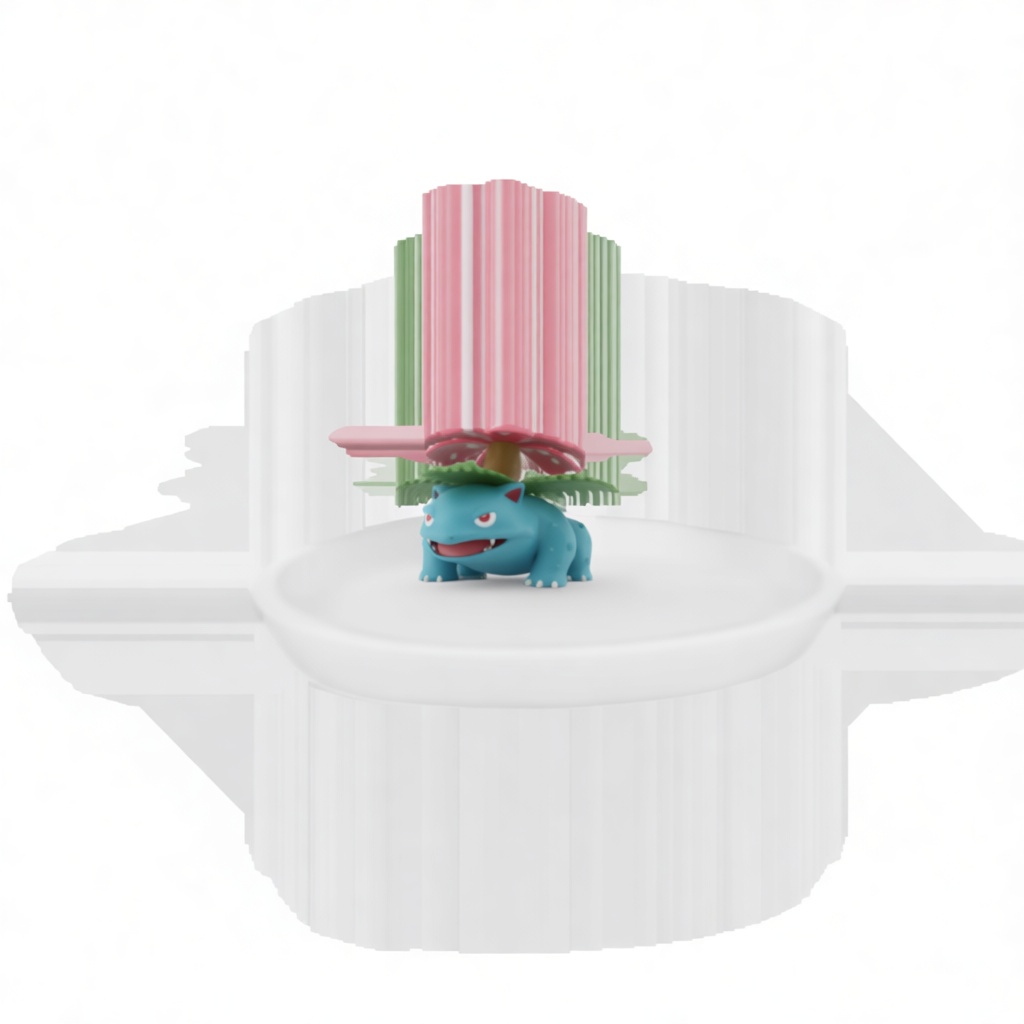 Ivysaur Figurine free 3D printable STL