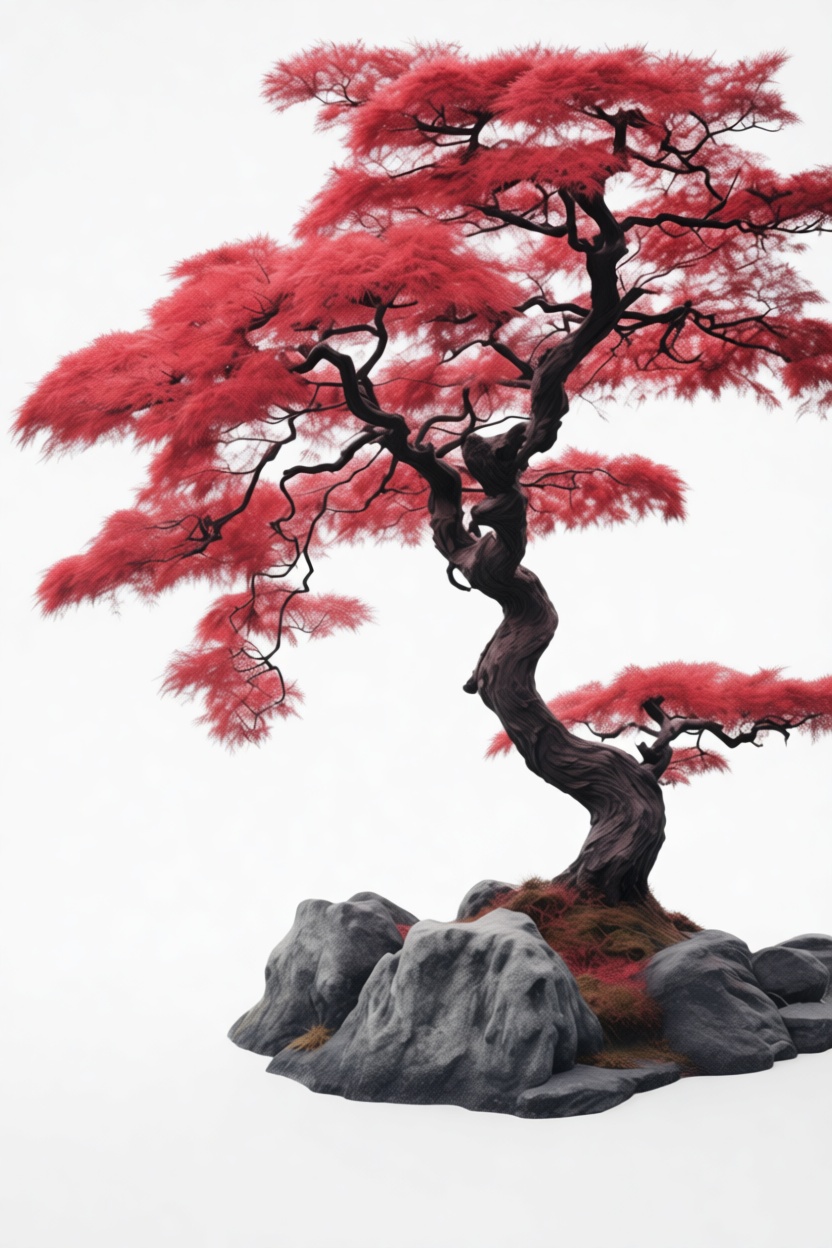 Japanese Maple Tree Model free 3D printable STL