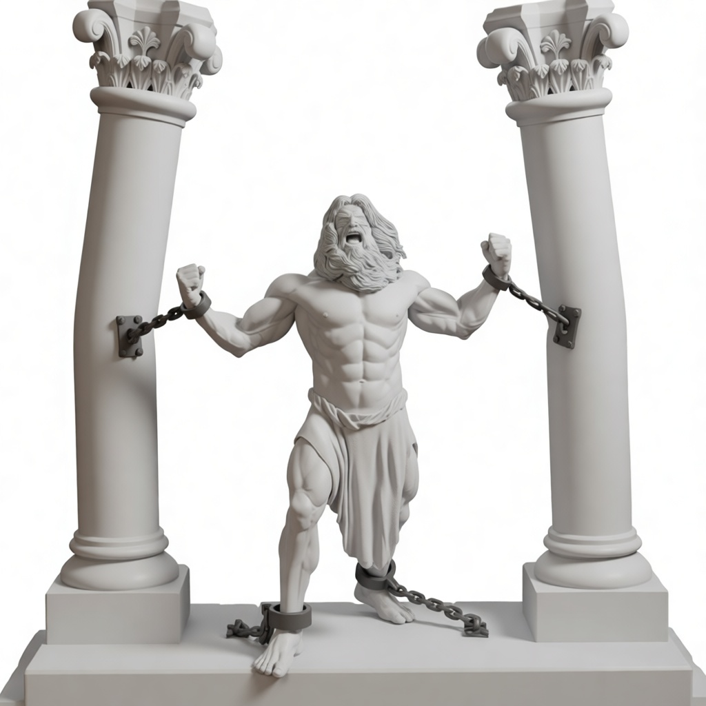 Prometheus Statue Figurine free 3D printable STL