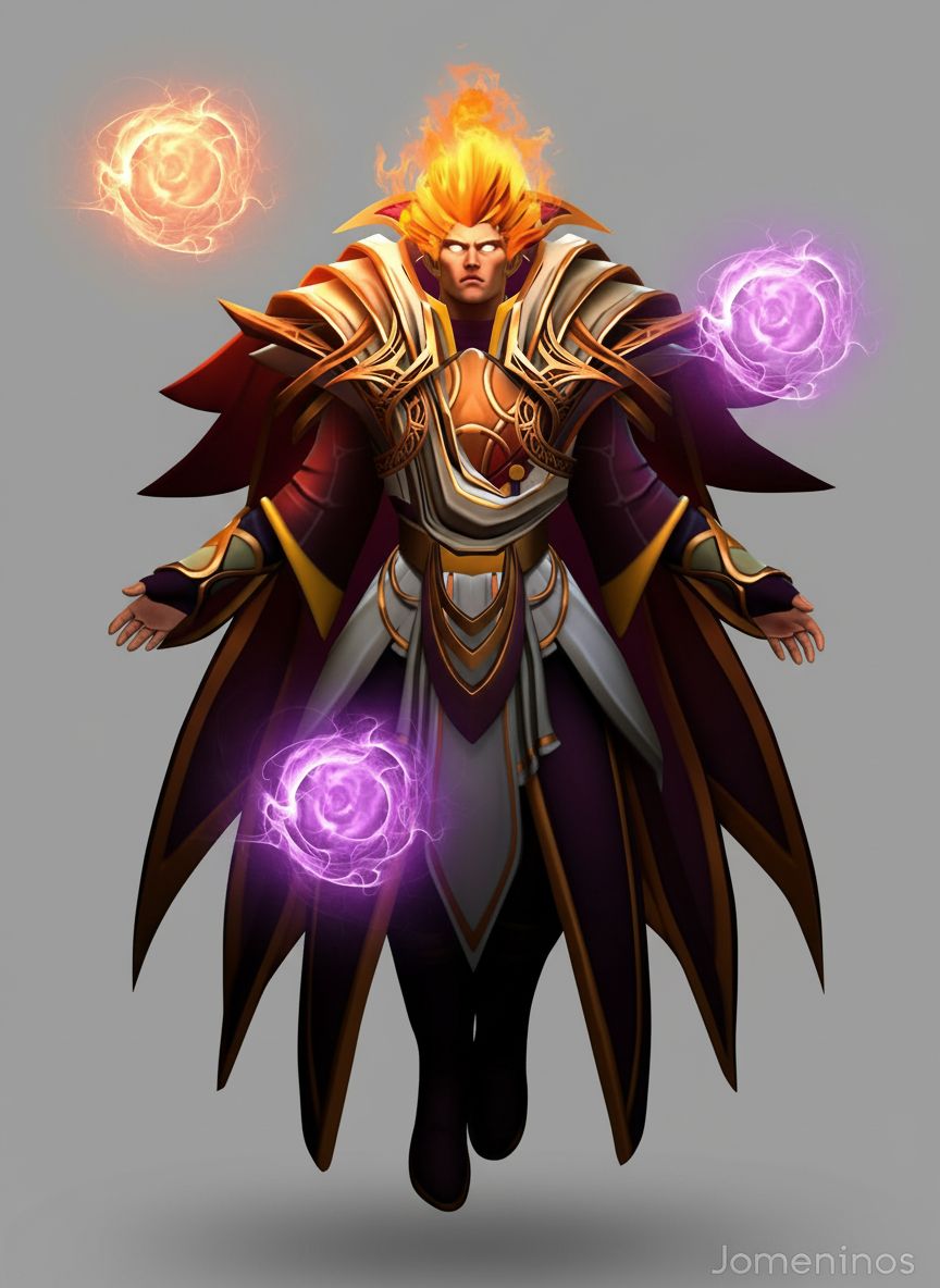 Invoker Dota 2 Figurine free 3D printable STL