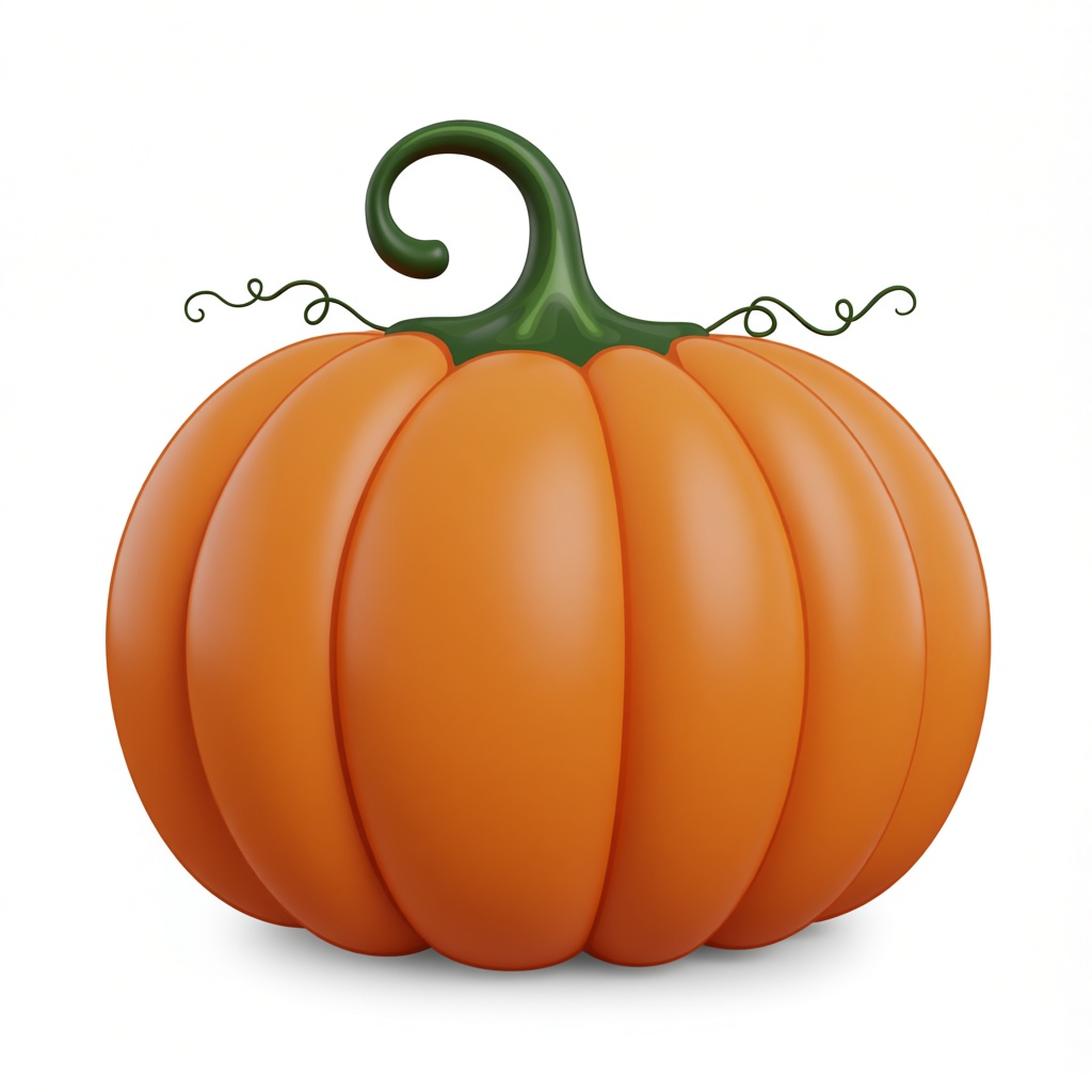 Pumpkin 3D Model free 3D printable STL