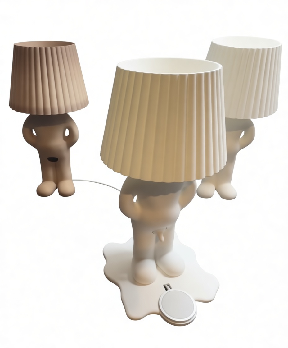 Peekaboo Lamp Figurine free 3D printable STL