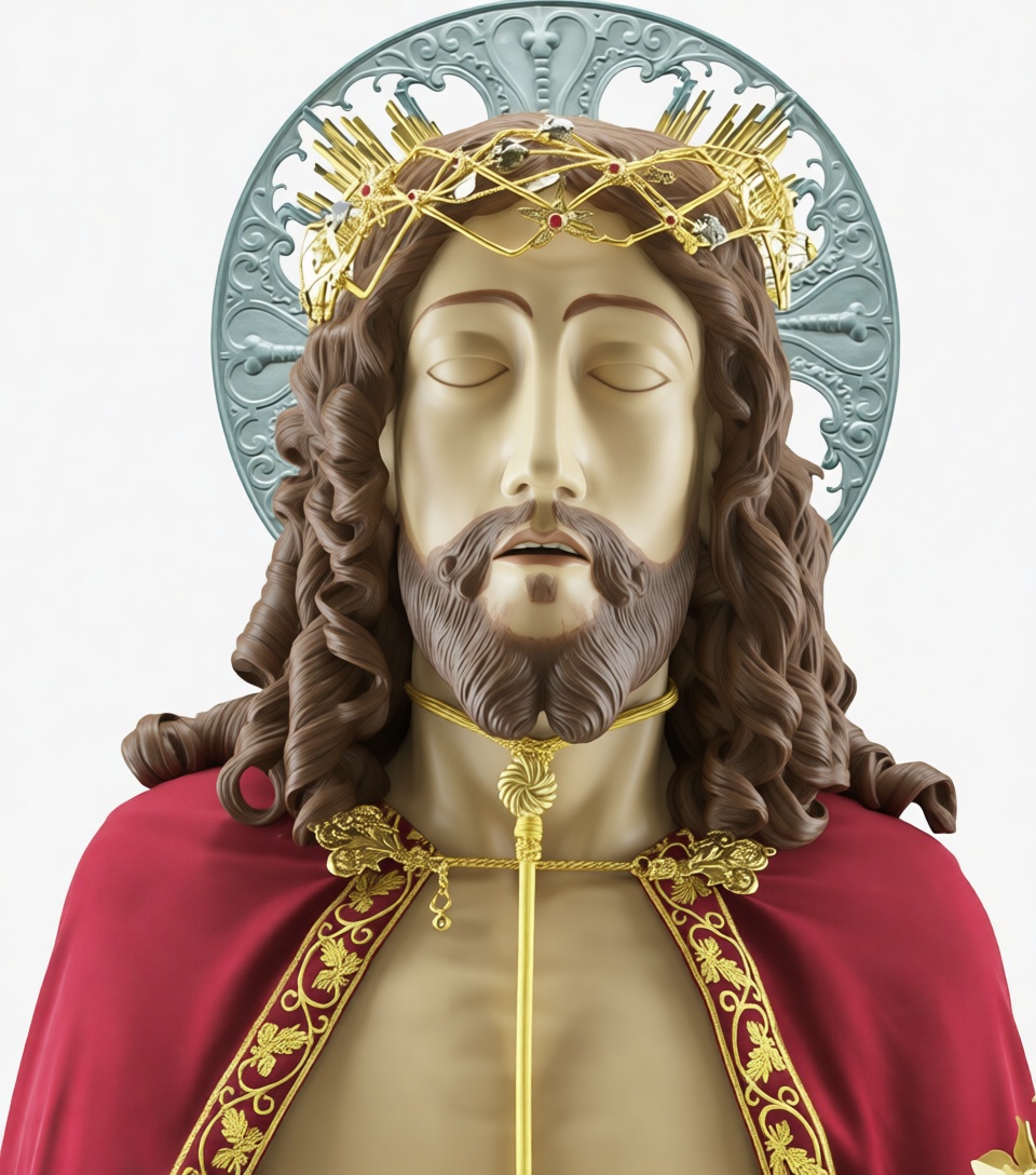 Jesus Christ Bust free 3D printable STL