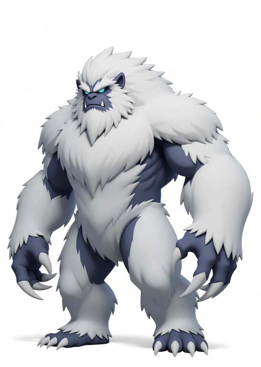 Yeti Monster Figurine free 3D printable STL