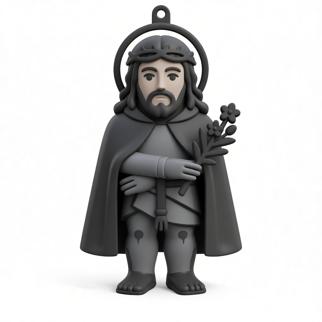 Saint Jude Figurine free 3D printable STL