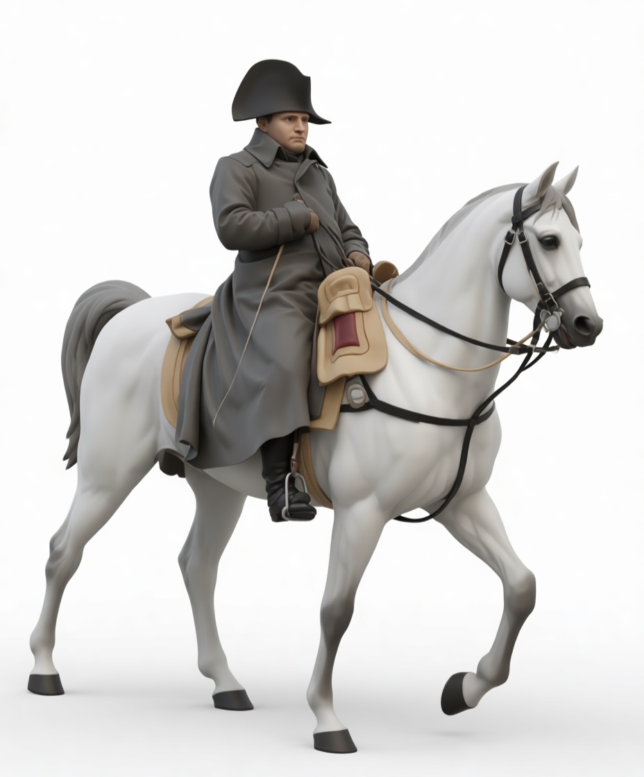 Napoleon Bonaparte Statue free 3D printable STL