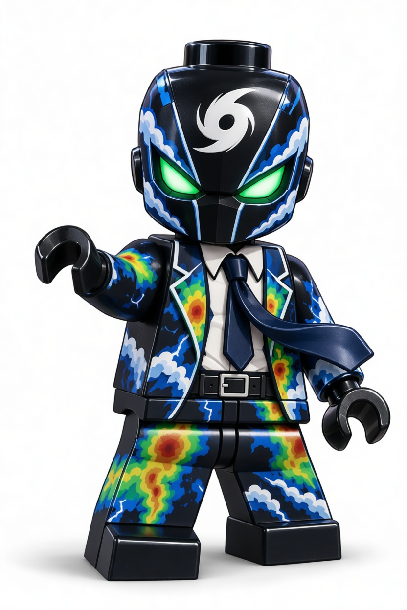 Stormtracker LEGO Minifigure free 3D printable STL