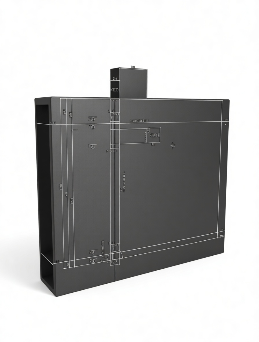 Flat Magazine Holder free 3D printable STL
