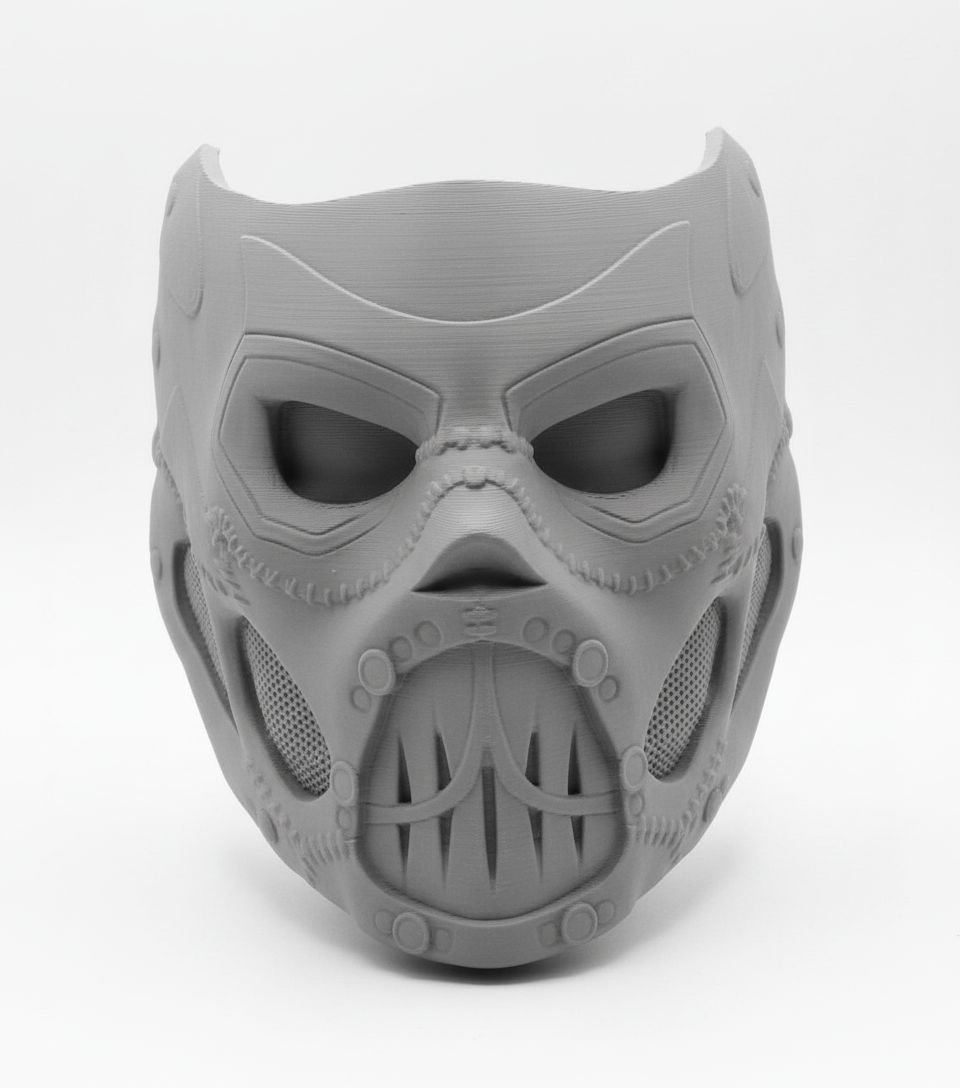 Ghost Predator Mask free 3D printable STL