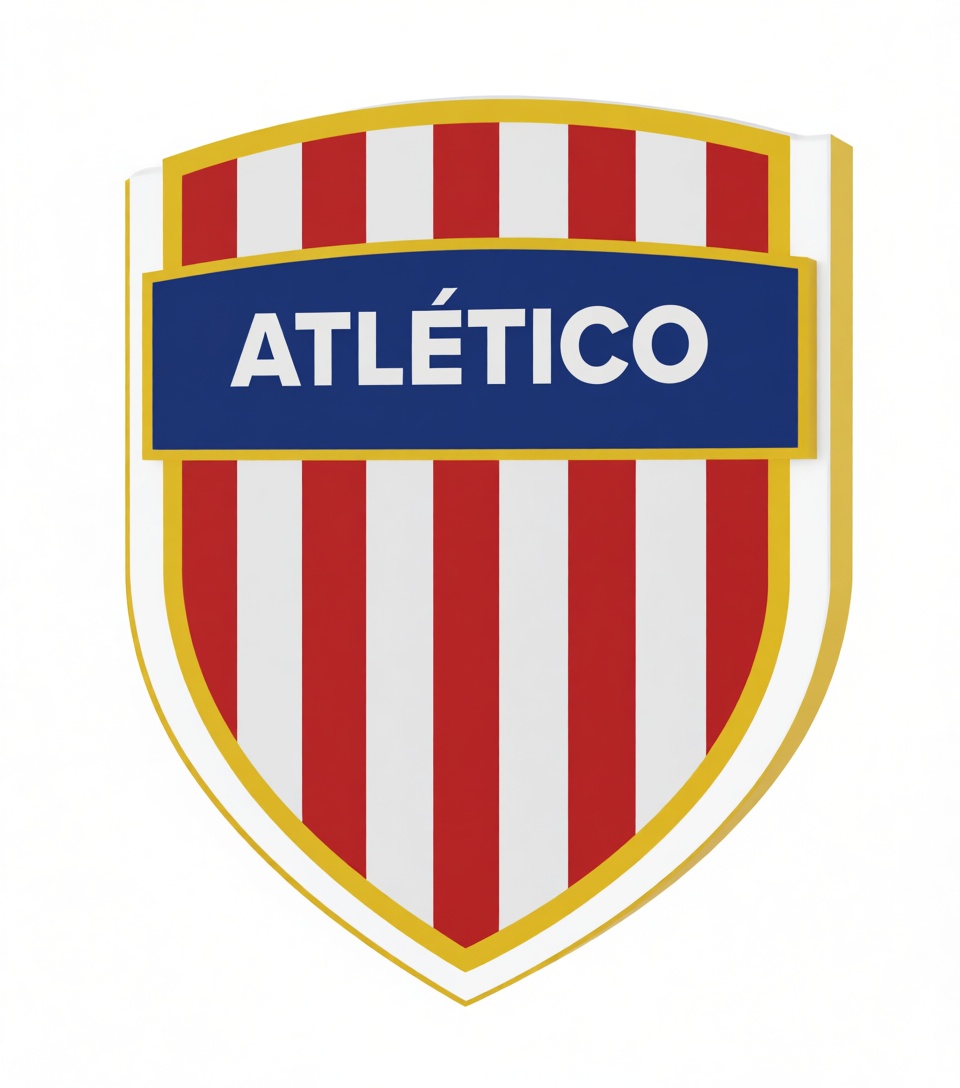 Atlético Club Shield free 3D printable STL