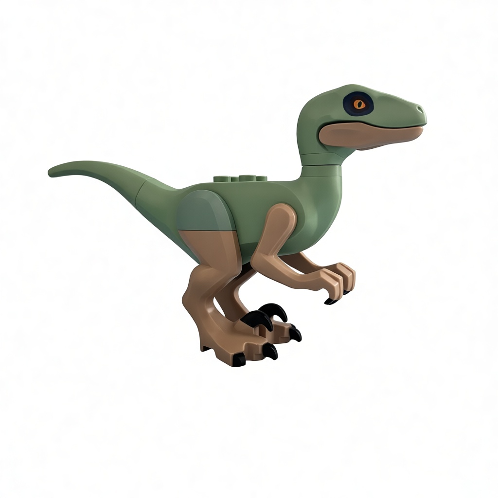 Velociraptor Toy Model free 3D printable STL