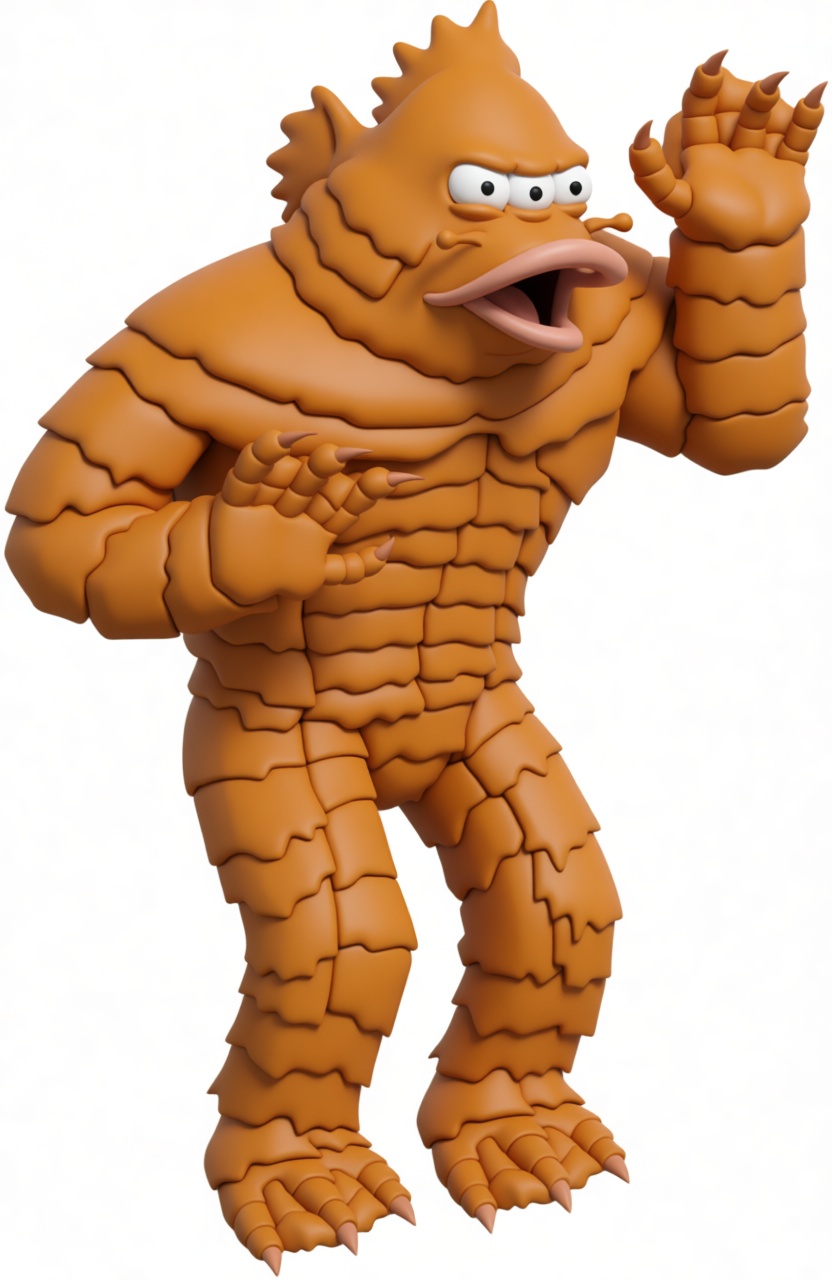 Creature from the Black Lagoon Figurine free 3D printable STL