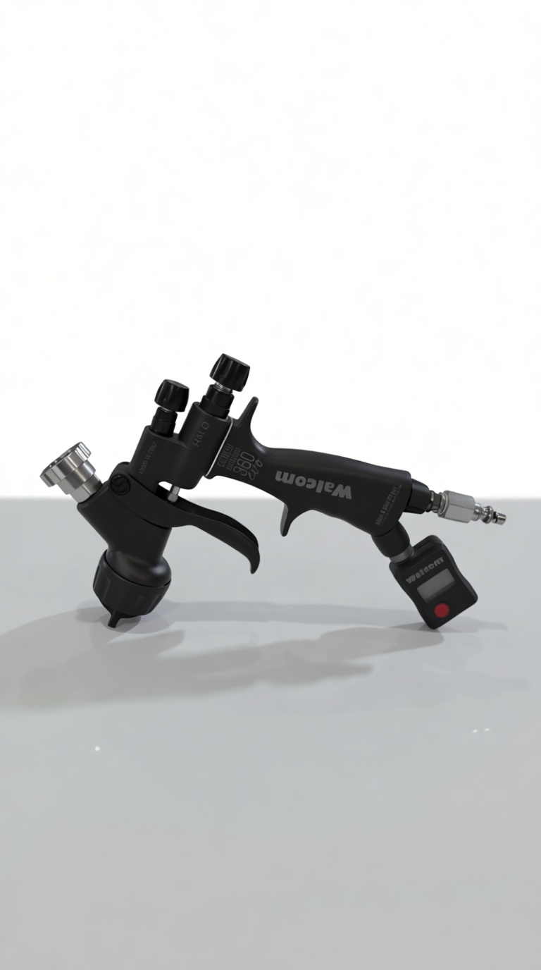 Walcorn Spray Gun Model free 3D printable STL