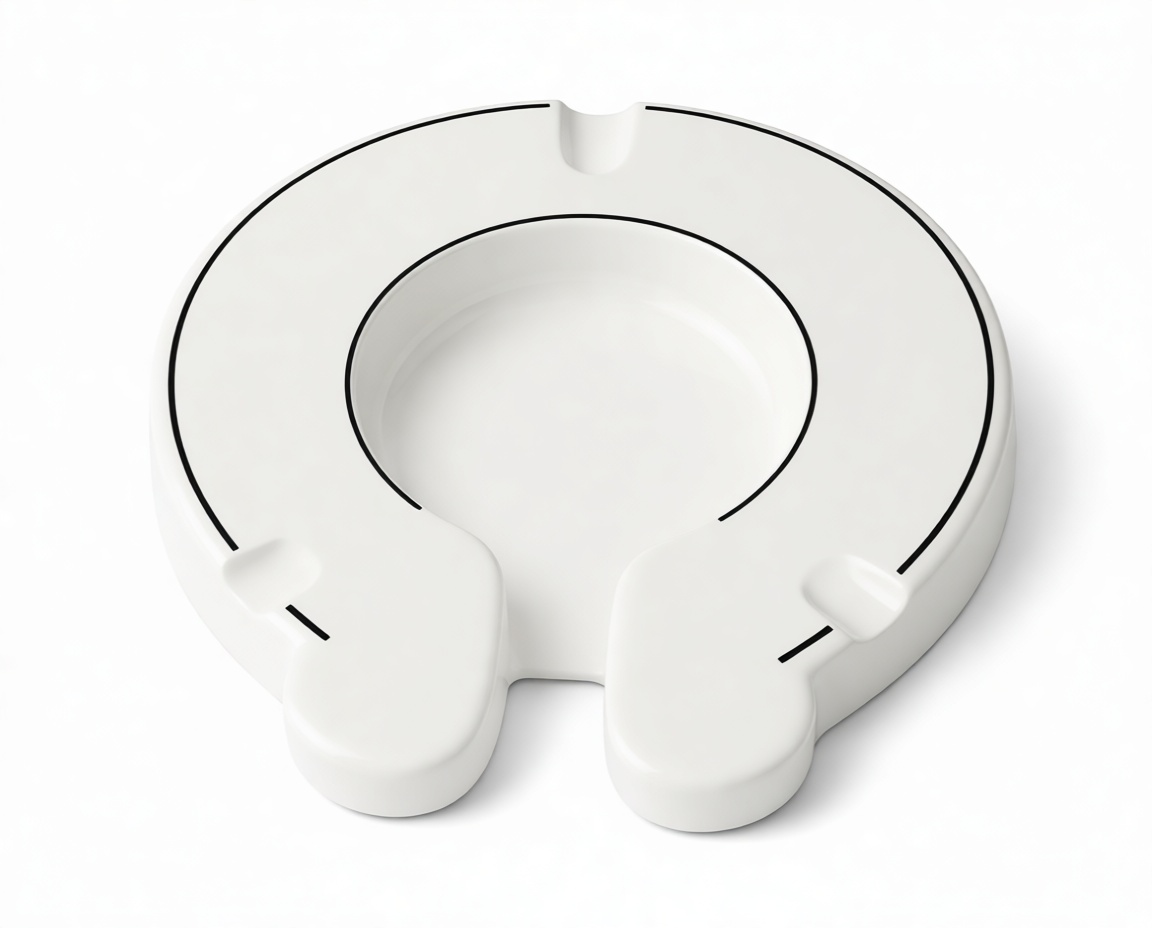 Toilet Seat Riser free 3D printable STL