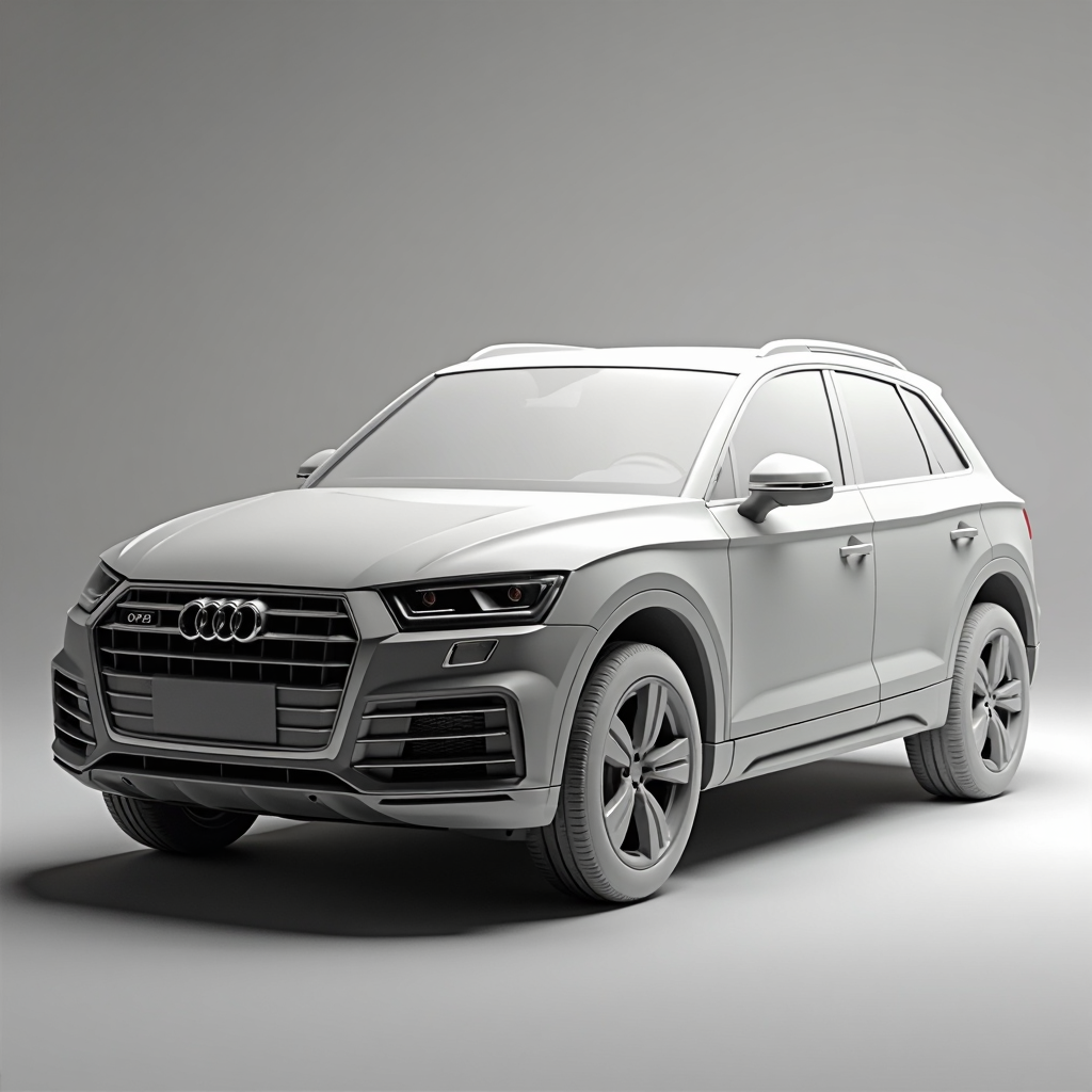 Audi Q5 2016 Model free 3D printable STL