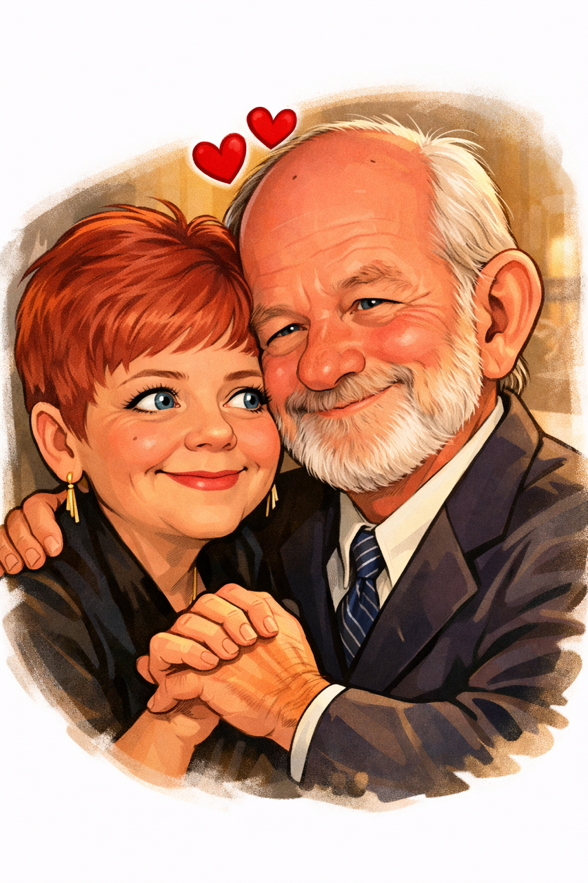 Elderly Couple Portrait free 3D printable STL