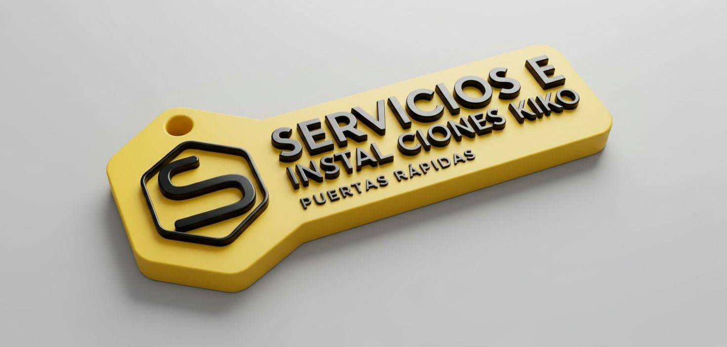 Servicios E Keychain free 3D printable STL