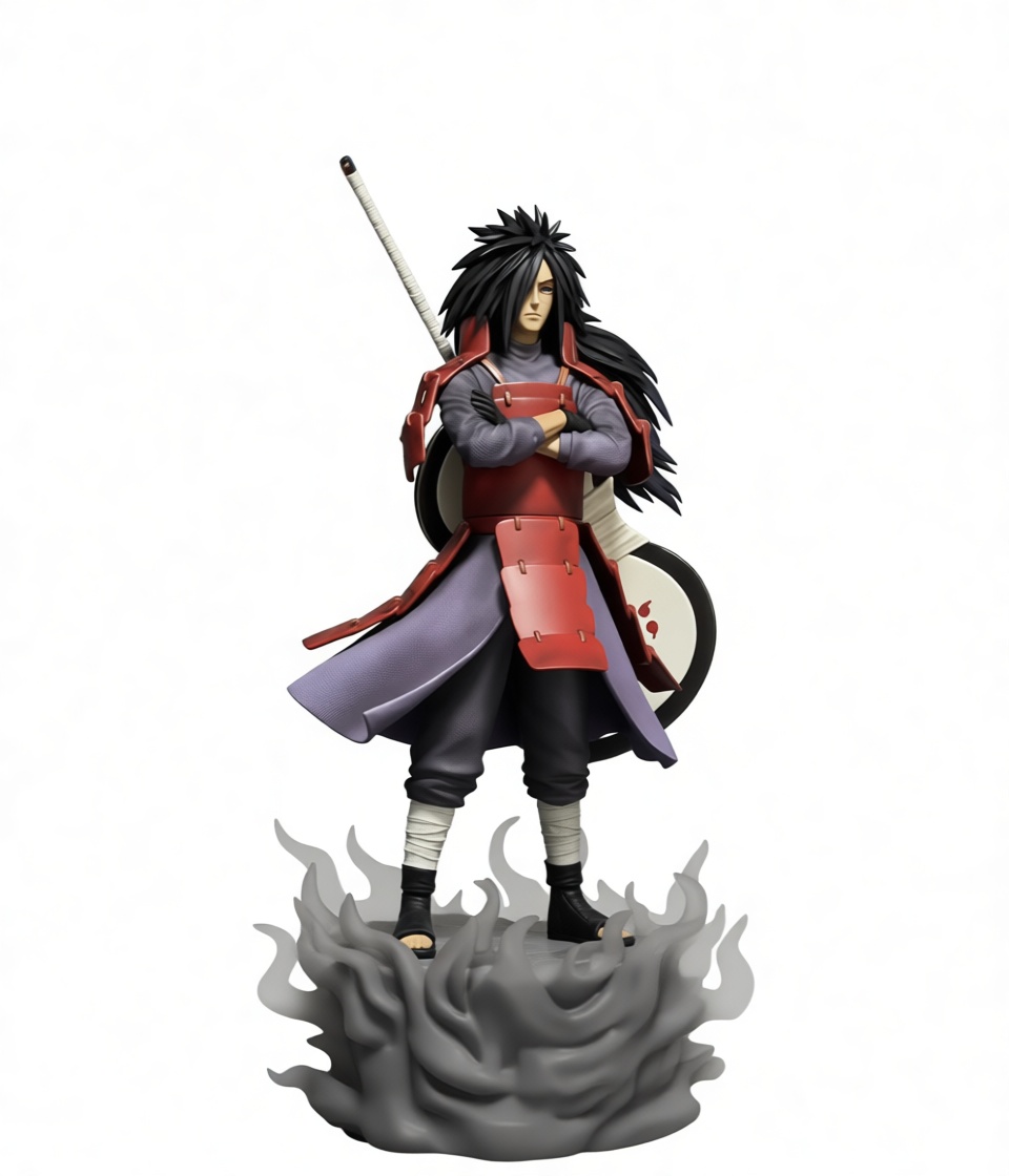 Madara Uchiha Figurine free 3D printable STL