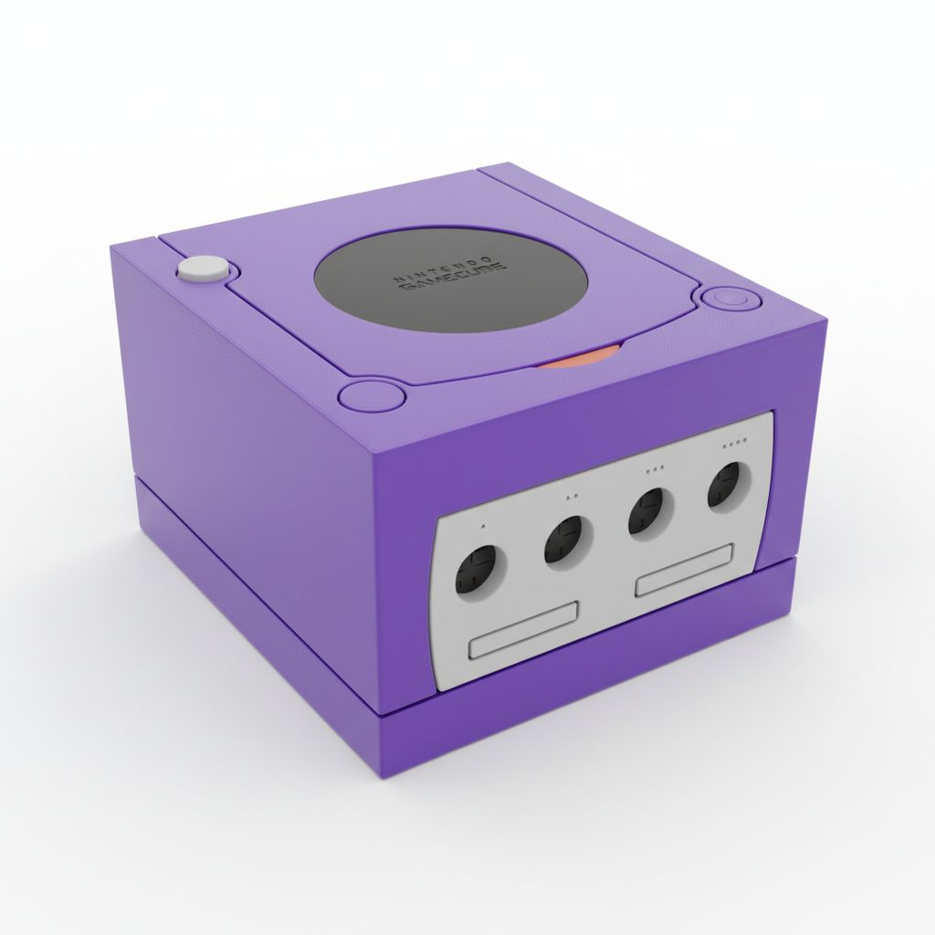 Nintendo GameCube Console free 3D printable STL