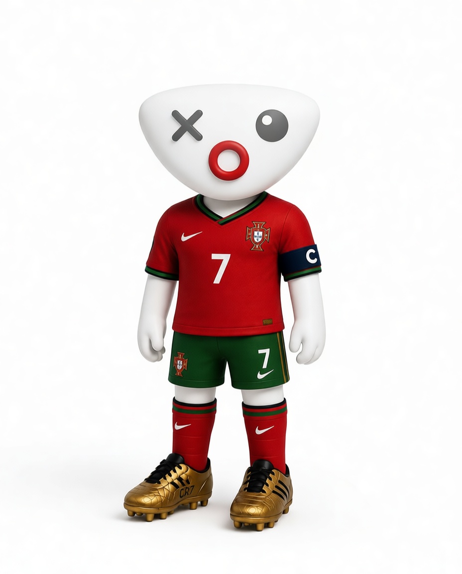 Cristiano Ronaldo Figurine free 3D printable STL