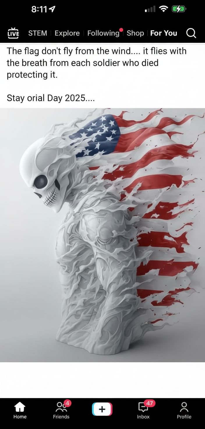 Ghostly Soldier Tribute free 3D printable STL