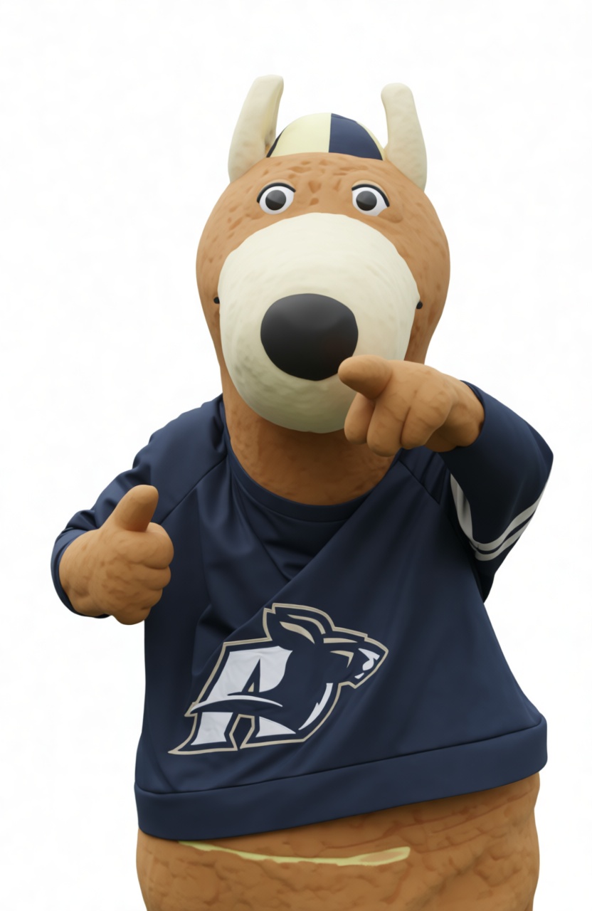 Akron Zips Mascot Figurine free 3D printable STL