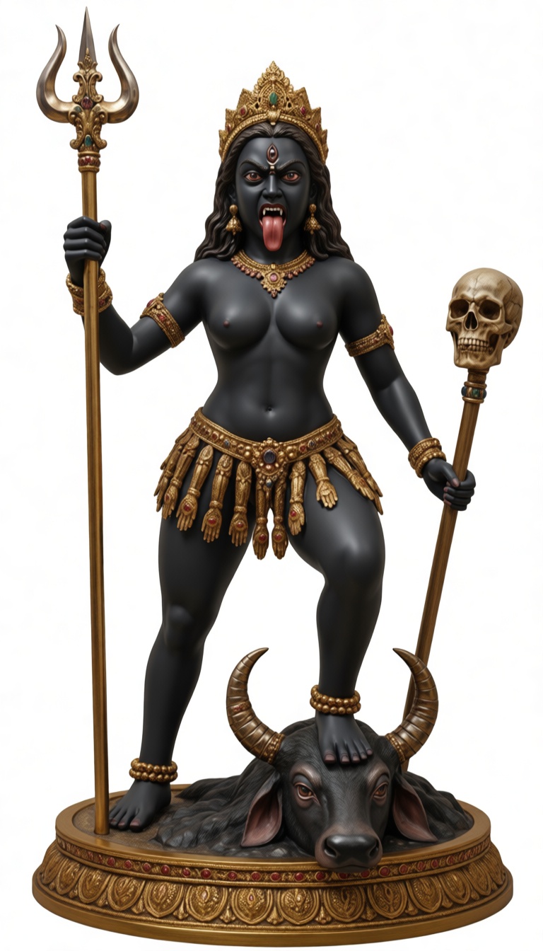 Kali Goddess Statue free 3D printable STL