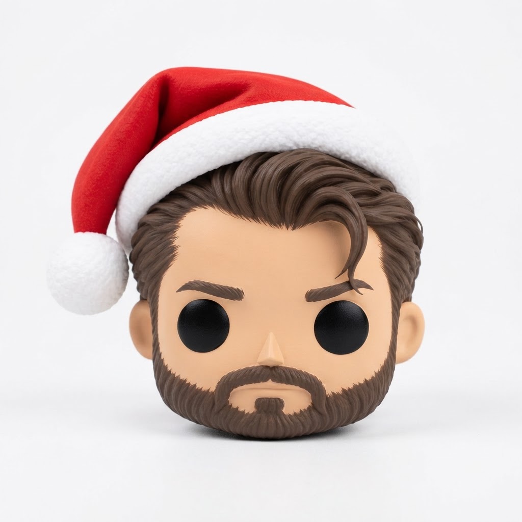 Chris Evans Santa Bust free 3D printable STL
