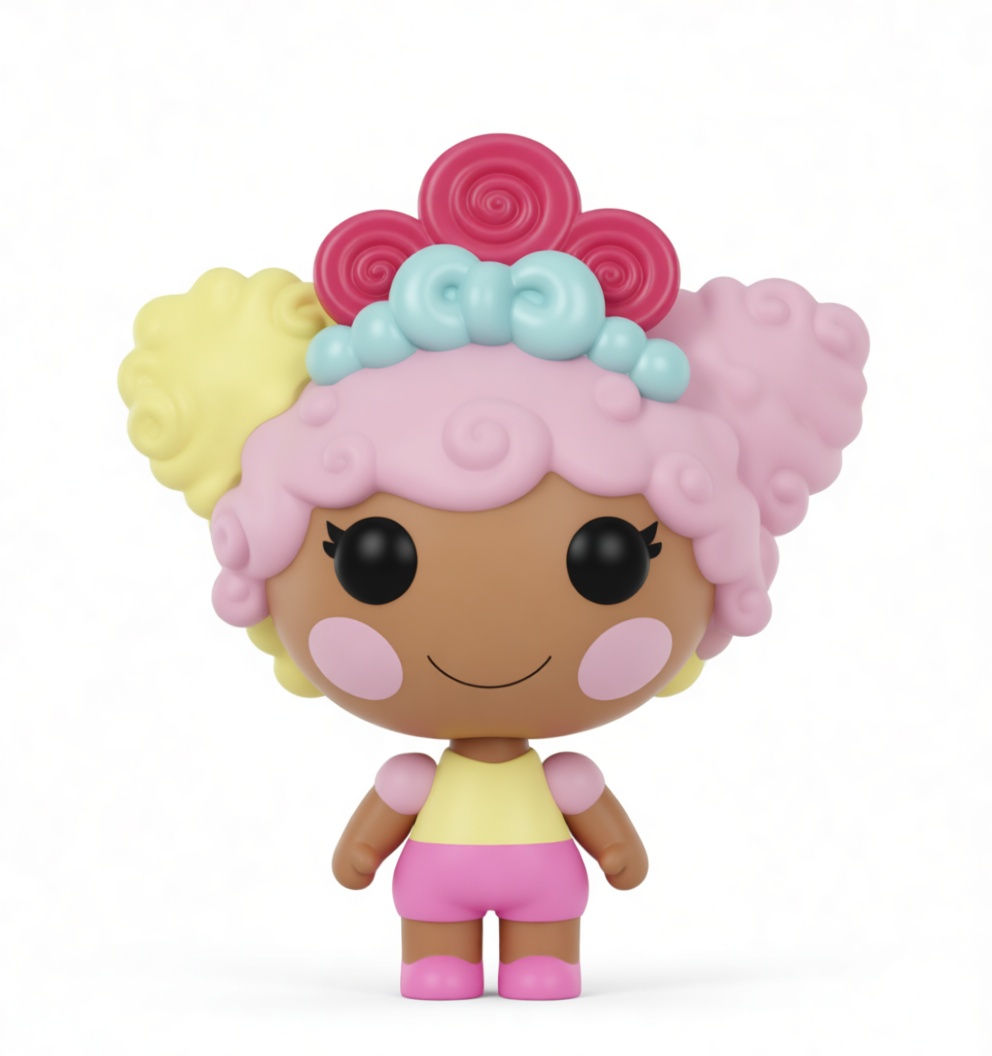 Lalaloopsy Doll Figurine free 3D printable STL