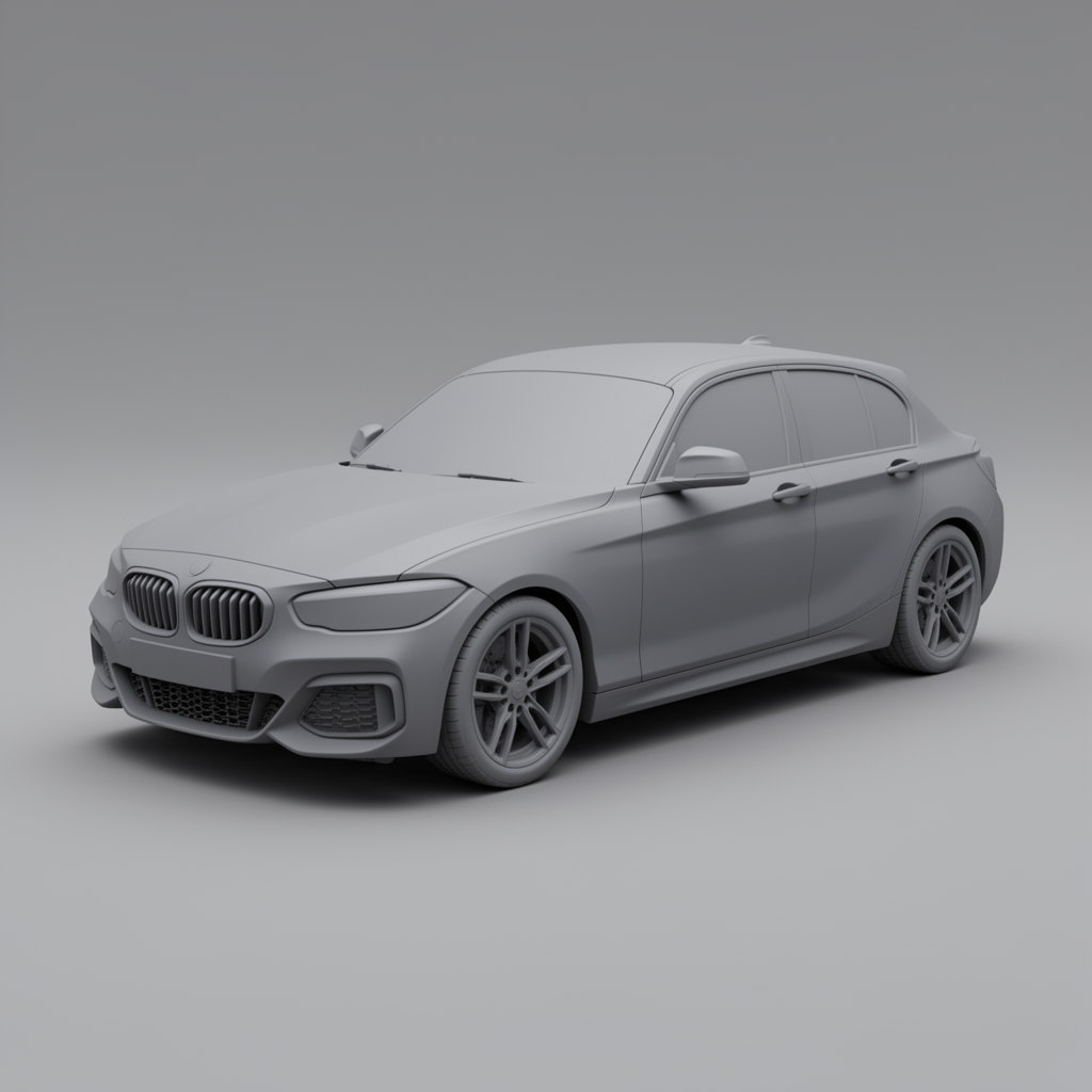 BMW M140i 2018 Model free 3D printable STL