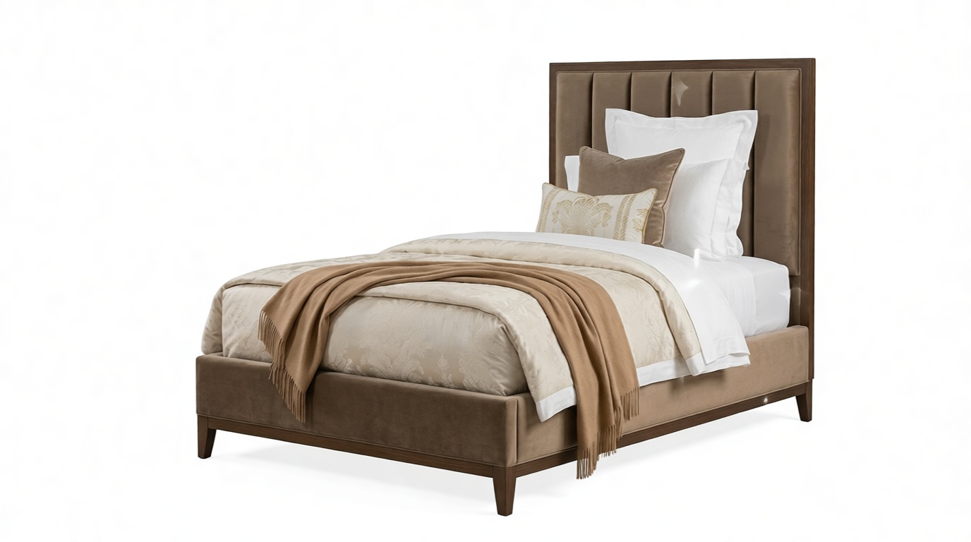 Modern Upholstered Bed free 3D printable STL