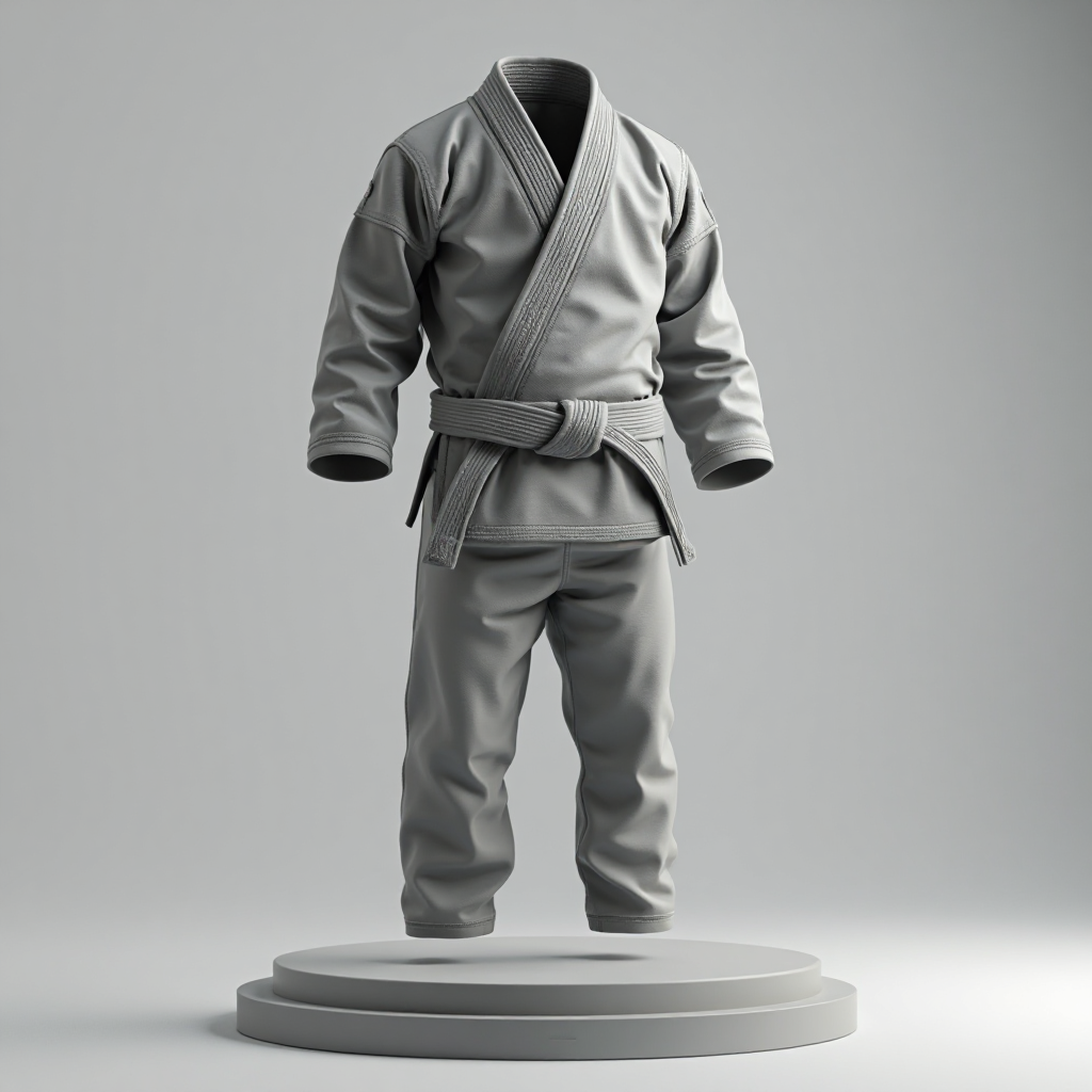 BJJ Kimono Garment free 3D printable STL