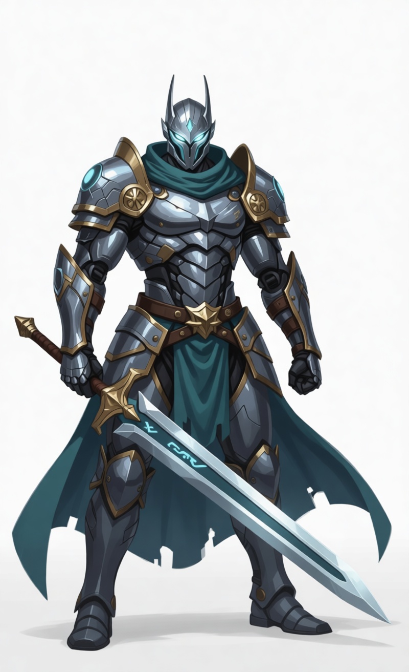 Armored Knight Figurine free 3D printable STL