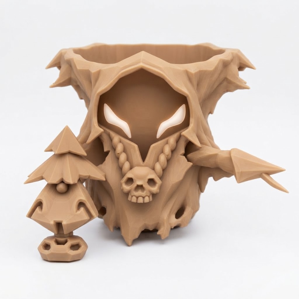 Hollow Knight Hollow Vessel Figurine free 3D printable STL