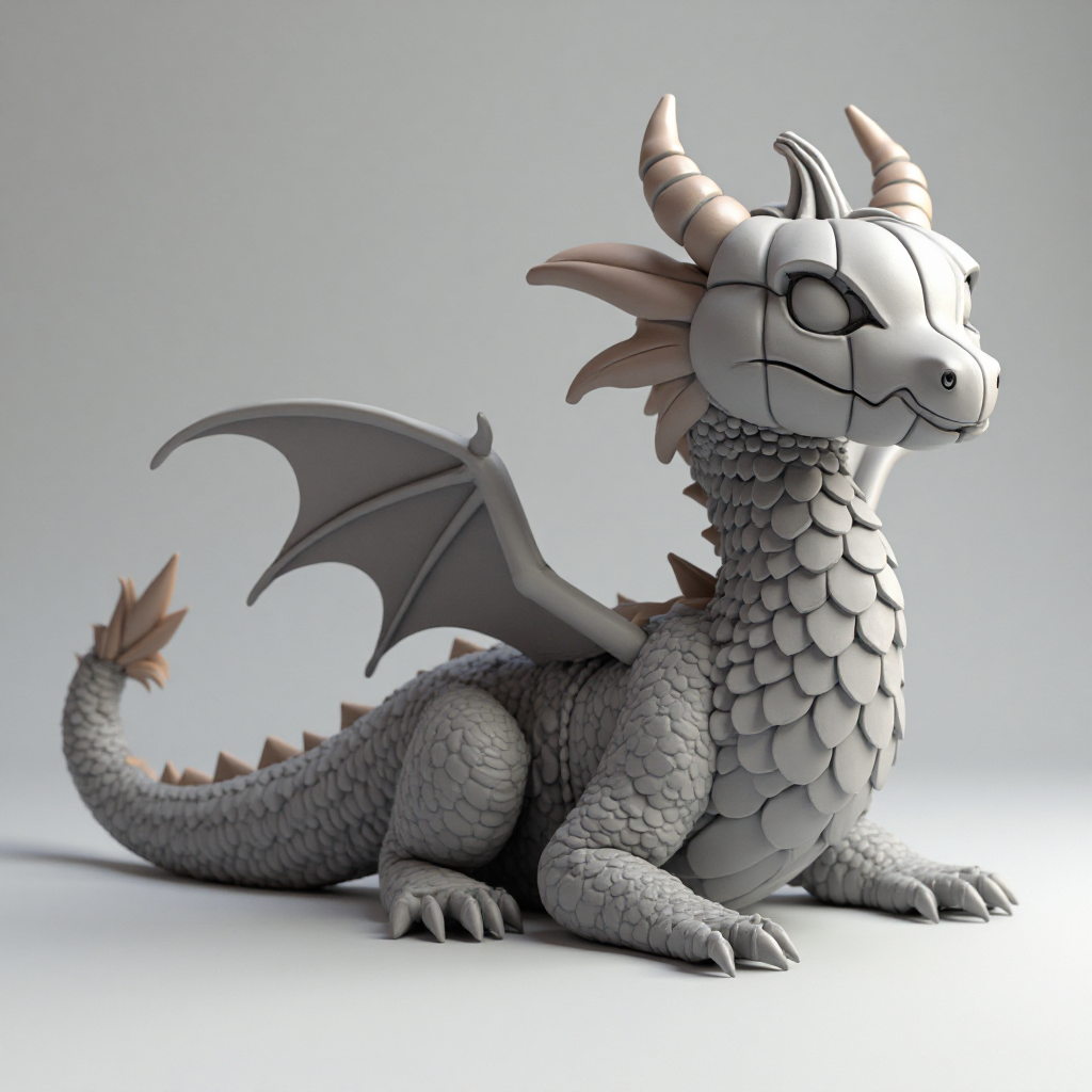 Pumpkin Head Dragon Figurine free 3D printable STL